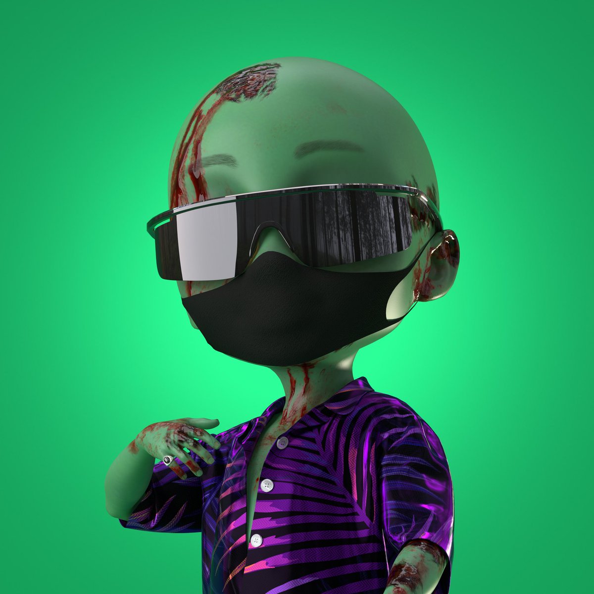 LuFFLiquid's tweet image. #ModzGang #Zombie #Modz3DEvolution