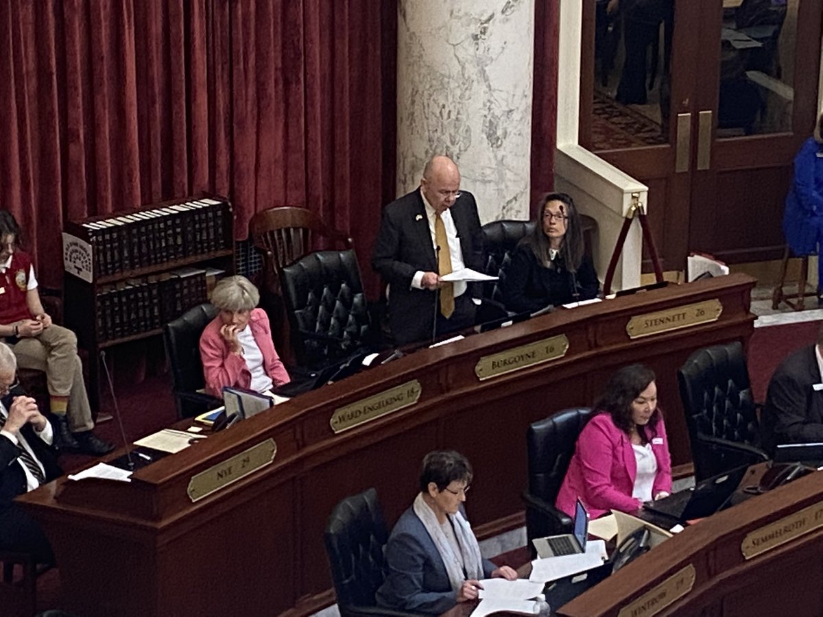 AbigailMarieG's tweet photo. House Bill 782, a piece of legislation addressing the filing of judicial vacancies passed the Senate and will be returned to the House of Representatives. #idpol #idleg https://t.co/DbHqx3Ldpk