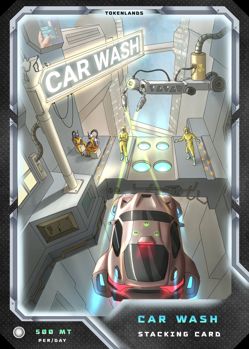 Tokenlands giveaway 🚀
1 fast food (common) for 1 winner
1 car wash (common) for 1 winner 
Follow me and <a href="/TokenLands/">TokenLands || Official</a> 
Like retweet and tag 3 friends
Comment down Ur wax wallet 🗨️
Giveaway ends in 1 week 
#WAXP #nft #tokenlands 
playing.tokenlands.io