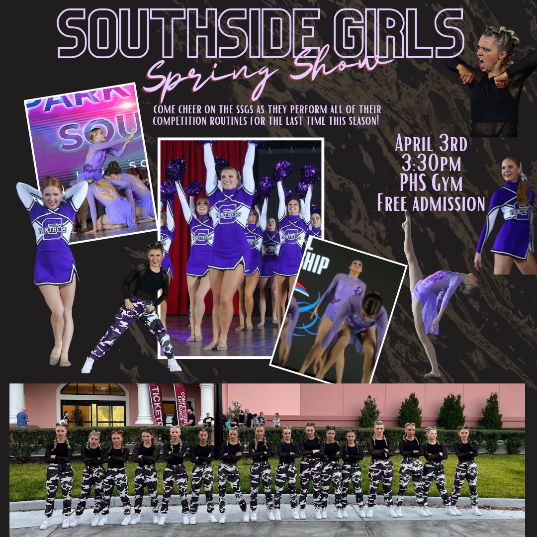 Mark your calendars for SPRING SHOW!