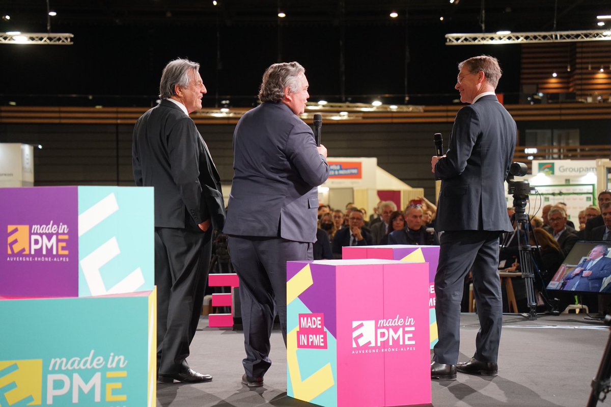 🙌 END OF THE DAY
Nous pouvons être fiers de nos entreprises, de nos ambitions et des richesses de notre territoire. #MADEINPME, une journée chargée #rencontres #connexions, échanges 👏

À bientôt pour de nouvelles aventures entrepreneuriales en Auvergne-Rhône-Alpes ! ✨