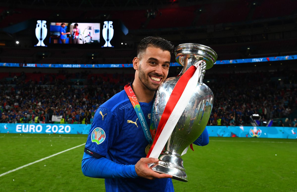 nnis_sports's tweet photo. Happy Birthday Leonardo Spinazzola 🎂🎂🎂🎂
💥Euro Cup 🏆
💥Serie A 🏆
💥Supercoppa Italiana 🏆
💥UEFA European Championship Team of the Tournament: 2020
💥18 Caps for Italy
#HappyBirthday #LeonardoSpinazzola
#Itaky #ASRoma #EURO2020 https://t.co/Gu6JSkgsDy