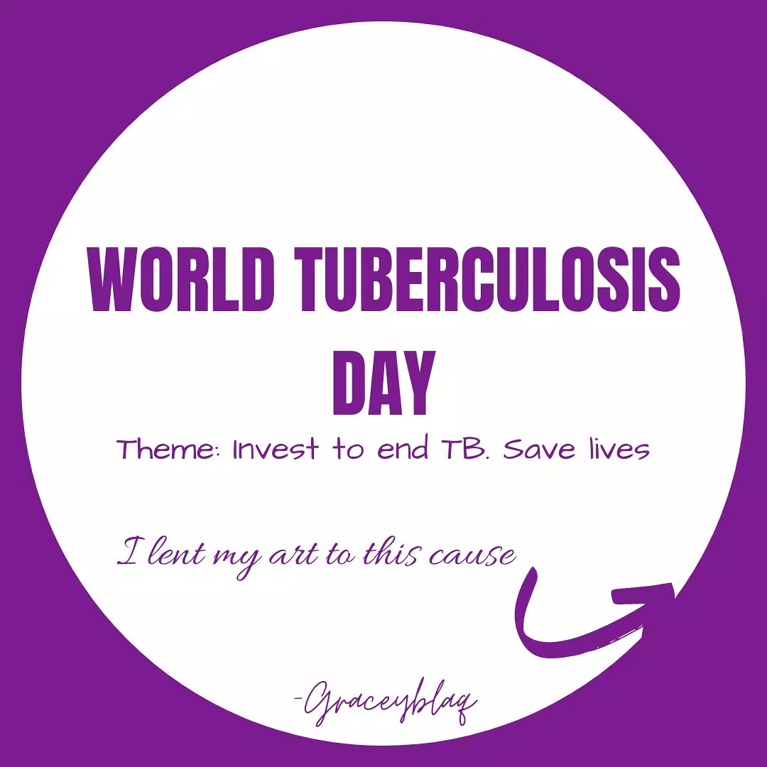 graceyblaq's tweet photo. Lent my art to the world tuberculosis day, which is today.

Unconditional love https://t.co/fieXTdsFct