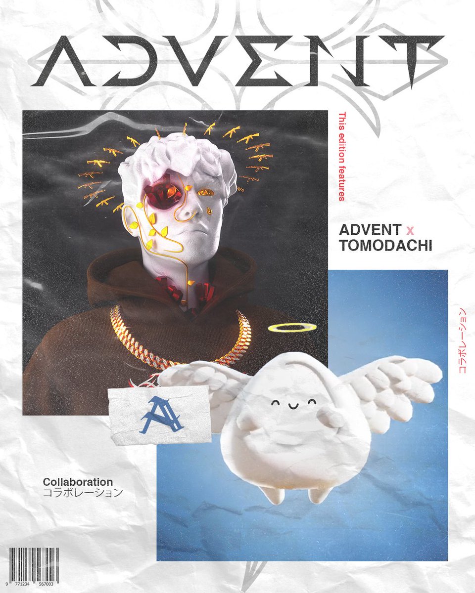 Tomodachi x Advent

Giving Away:
✦ 5 x Tomodachi Whitelists 👼
✦ 5 x Advent Whitelists 💎

To enter:
1) Follow 
<a href="/byAdvent/">ADVENT</a>
 &amp; 
<a href="/Tomodachi_Ai/">TOMODACHI ◠ ◡ ◠</a>
 
2) RT + Like
3) Tag NFT Friends