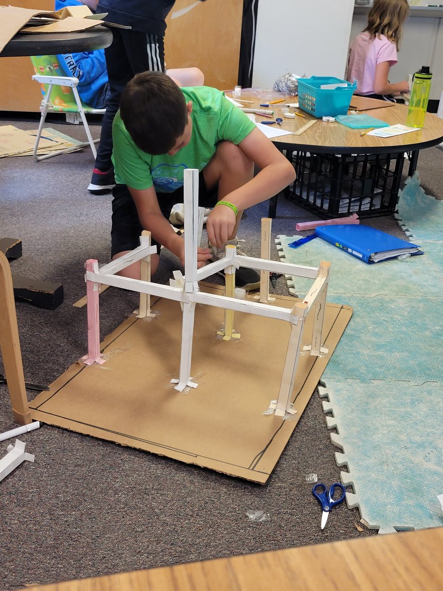 nikimcdow's tweet photo. Motion, g- force, interia. 4th graders are learning about physics and roller coasters. @SopeTarget @sopecreek @CobbAlp #lovetolearnhere https://t.co/c5r5QJEWEG