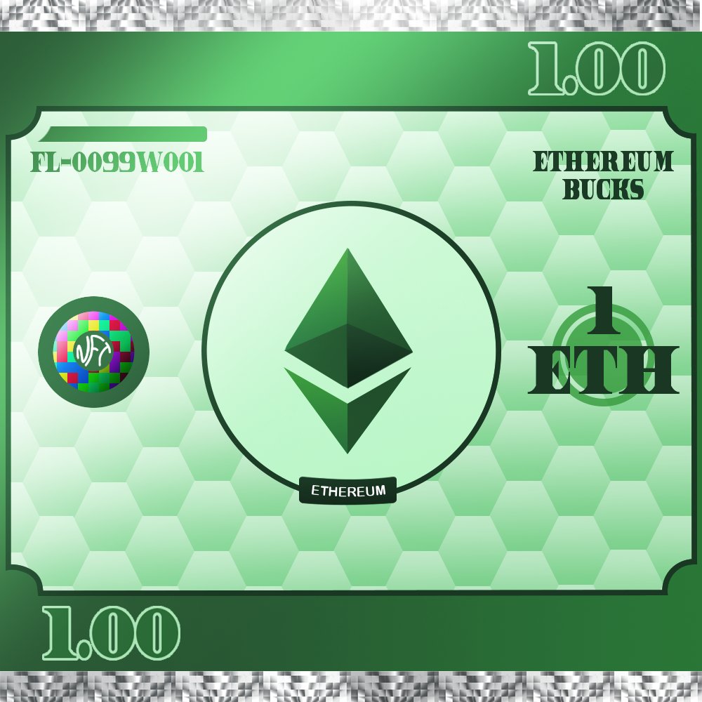 ethereumbucks's tweet photo. #NFTArt First look 👀 Ethereum Bucks is launching soon - join our Discord server (link in bio).
Holders will get access to our exclusive "Ethereum Bank #DAO" where they will vote to fund collections and invest in #crypto, #NFTs and startups

(*final design is subject to change) https://t.co/3o6rLZsT52