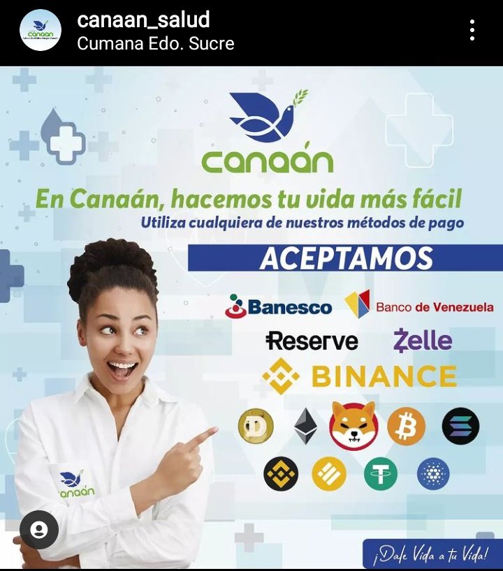 ShibaXanders's tweet photo. Today is an incredible day for Shib-Usability and medicine here in Venezuela establishment number 119 to accept Shiba Inu as a payment method.

They are the first clinic to accept $SHIB "CANAÁN" They have 16 years of experience in the health sector. IG @Canaan_salud WOOF! https://t.co/0AOk8N82ht