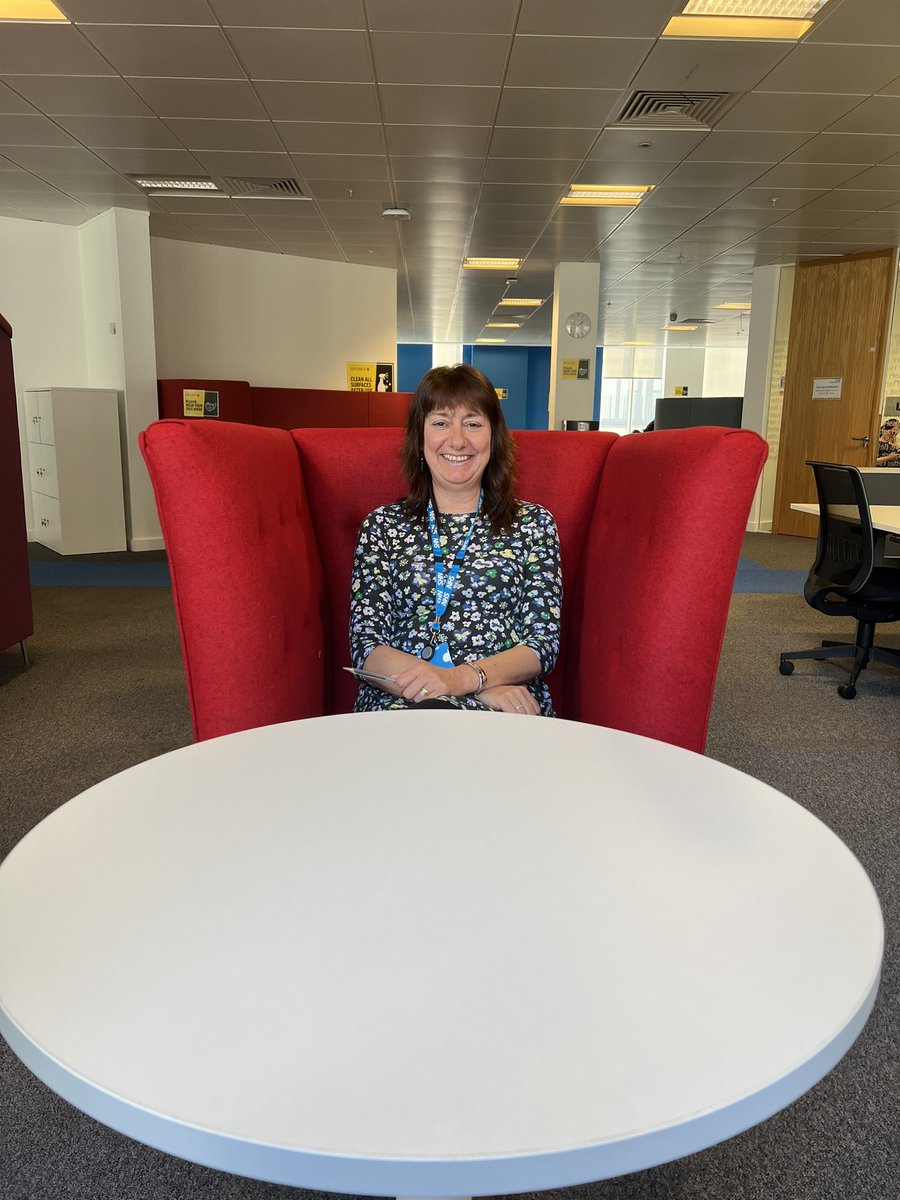 LongsonAmy's tweet photo. Welcome to the NW Region Personalised Care Team @chrissylomas1 🙌🏼. Another good couple of days being in the office! @jacquipollock @angeladboyle Brian and Evie. https://t.co/eyGk7zlOUM