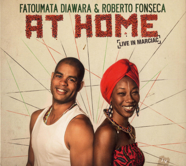 #NP: #NowPlaying: 

Fatoumata Diawara & Roberto Fonseca - 'At Home - Live in Maciac' (2015) 

Lovely live album by #FatoumataDiawara & #RobertoFonseca. #Diawara's African rhythms & melodies and #Fonseca's jazzy piano extravanganza's blend perfectly together. Dance!  
@Albums2Hear