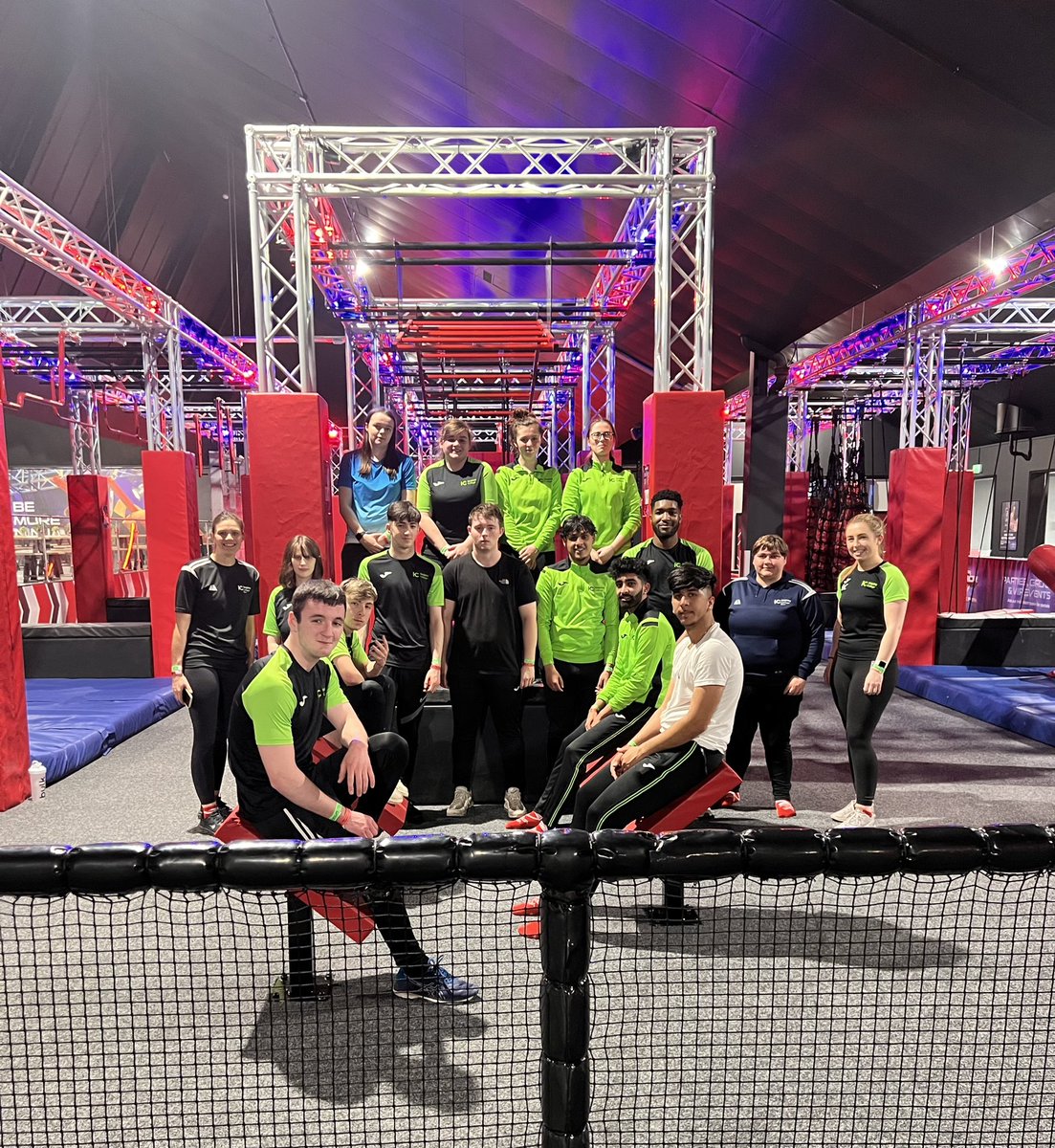 Level 3 Sport students put their coaching and performance skills to the test today at <a href="/ninjawarrioruk/">Ninja Warrior UK</a> <a href="/KeighleyCollege/">Keighley College</a>