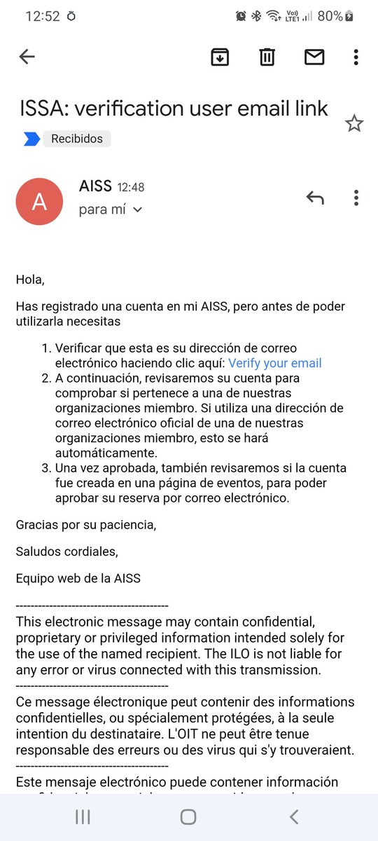 ro_dol_fo's tweet photo. @ISSACOMM hola buenas tardes. 
He solicitado una cuenta Mi AISS y sin embargo solo recibo el correo para verificación en una liga a la cual accedo y hasta ahí se queda, abre su sitio pero no me da ninguna instrucción https://t.co/CTKiDst5h7