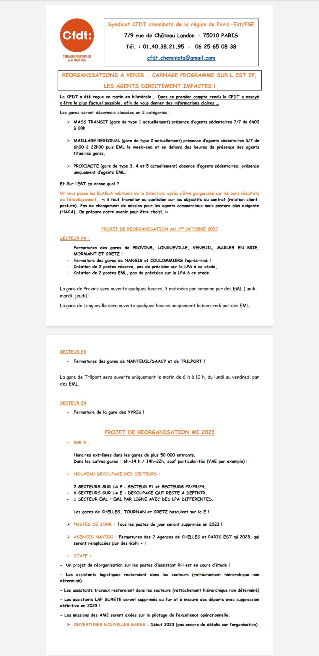 Calendrier Formation Cfdt 2023 Rabiaa B (@Bouhanafr) / Twitter