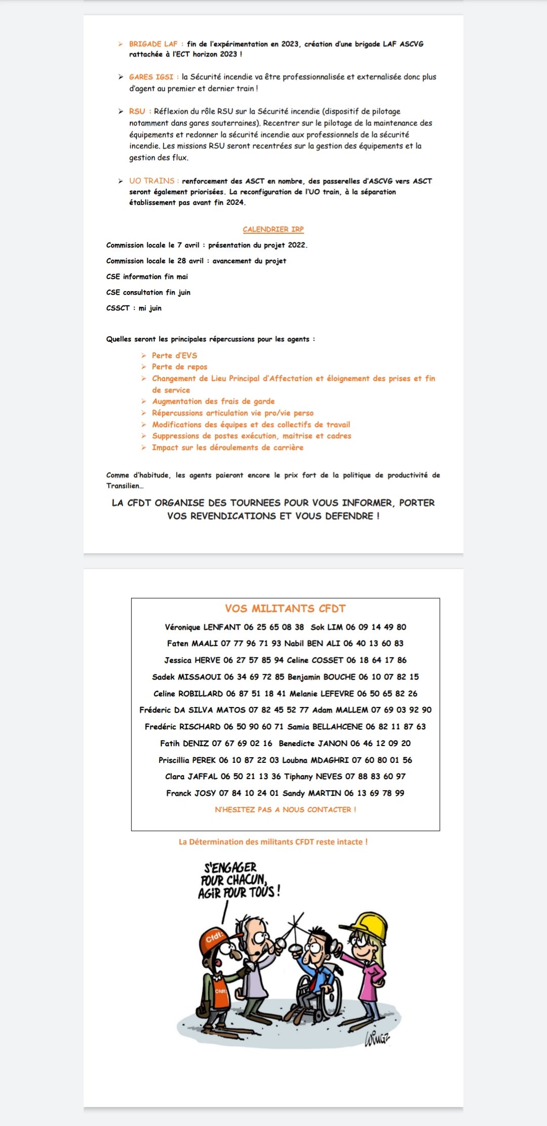 Calendrier Formation Cfdt 2023 Rabiaa B (@Bouhanafr) / Twitter