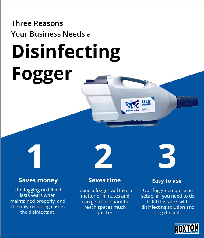 RoxtonWipes's tweet photo. Here are three main reasons why your business could benefit from having a fogger. 

Click the link to shop while they are on SALE now!
https://t.co/Pbf1c3meu1

#fogger #disinfection #disinfectants #canada #business #kitchener #waterloo #smallbusiness #cleaning #work #office https://t.co/T6oR7ghbwg