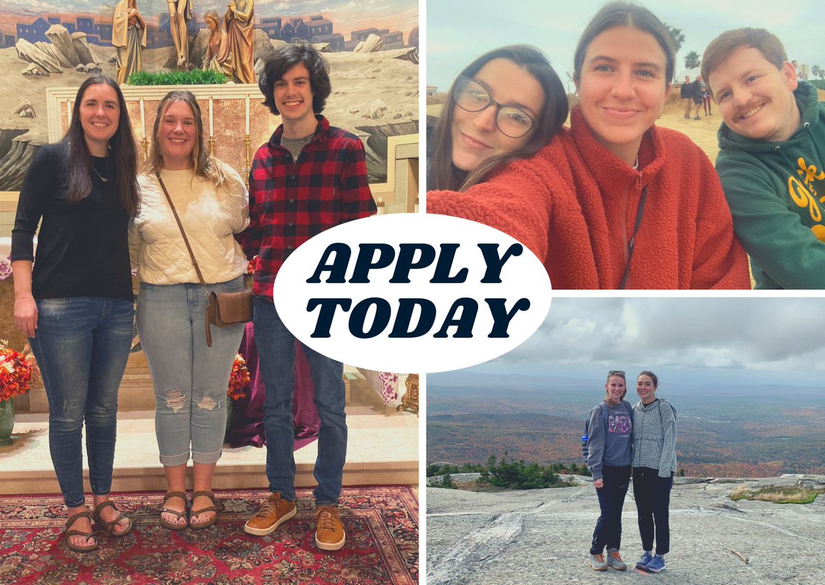 We’re accepting applications on a rolling basis until all positions are filled! Learn more about our mission that invites the restless hearts of young adults to experience an intentional way of life that honors the dignity of others through, community, spirituality, and service.