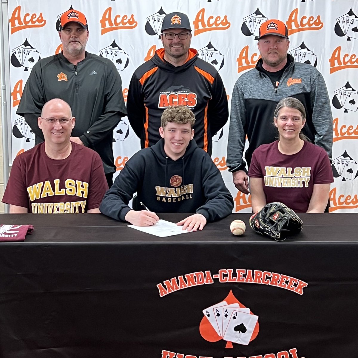 AC_Athletics1's tweet photo. Congrats to Mr. Ryan Chambers @rgchambers17 for committing to @WalshUniversity to continue his academic and athletic careers! ⚾️ https://t.co/2UYevkCTGq