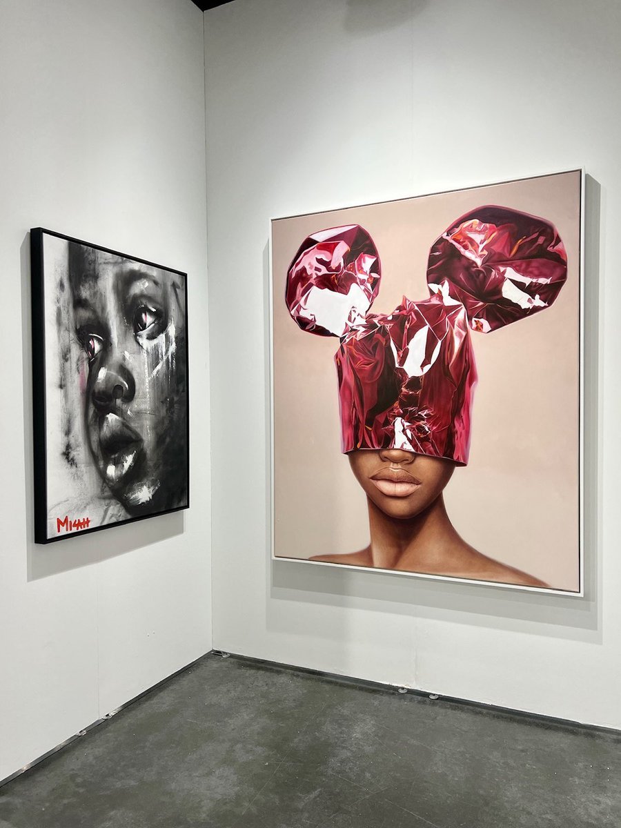 Micah_Johnson3's tweet photo. Current work on display at Palm Beach Modern + Contemporary with @ArtAngelsLA ♥️ https://t.co/PeTNxDYN5W