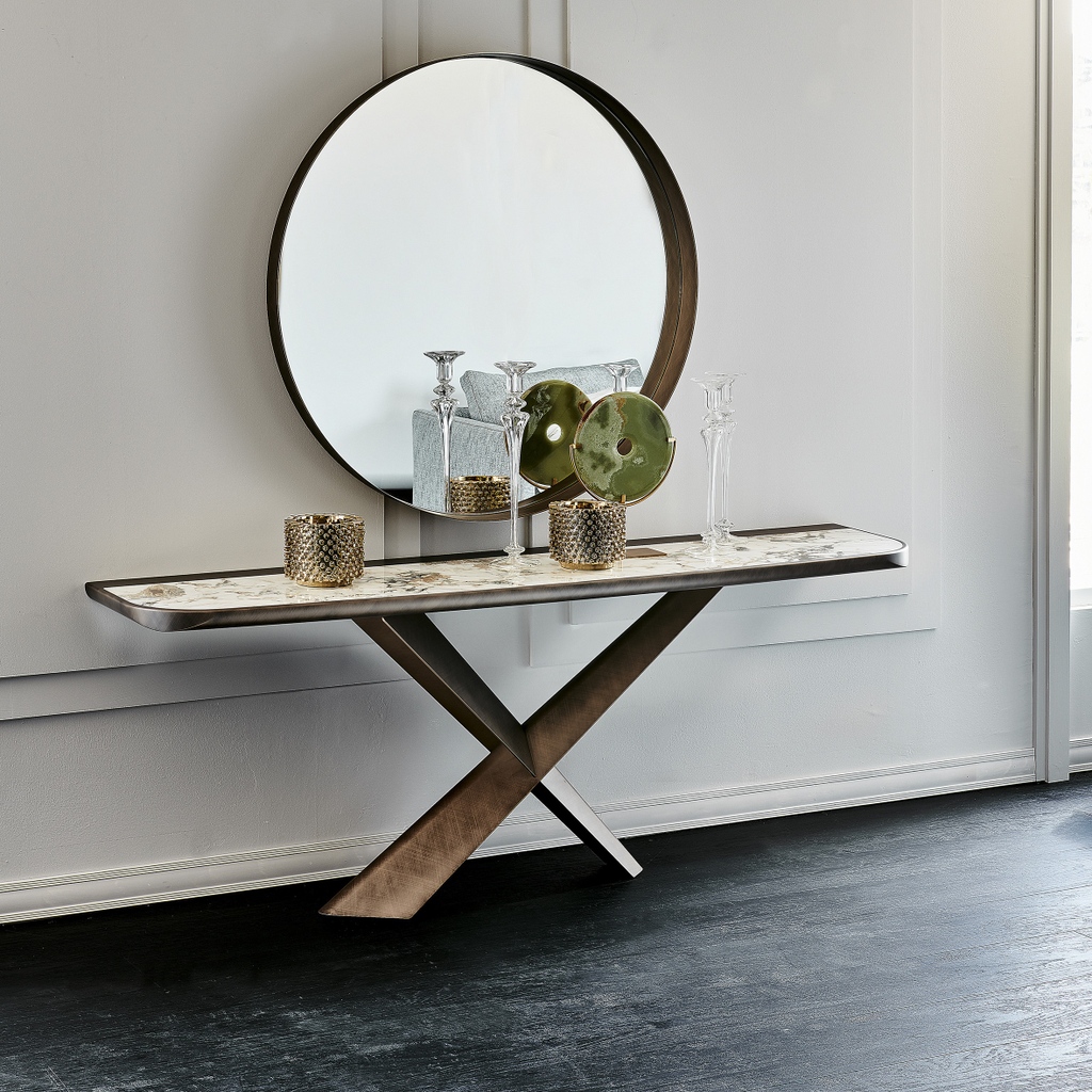 EverythingButO3's tweet photo. A sophisticated console table with a scratch and stain resistant ceramic top.
#consoletable #console #interiordesign #luxuryliving #luxuryfurniture #luxuryinteriordesign #ModernInteriors #worldofinteriors #LuxuryInterior  #ContemporaryInteriors #amazinginteriors 
⁠
⁠ https://t.co/lsPC1LnFCU