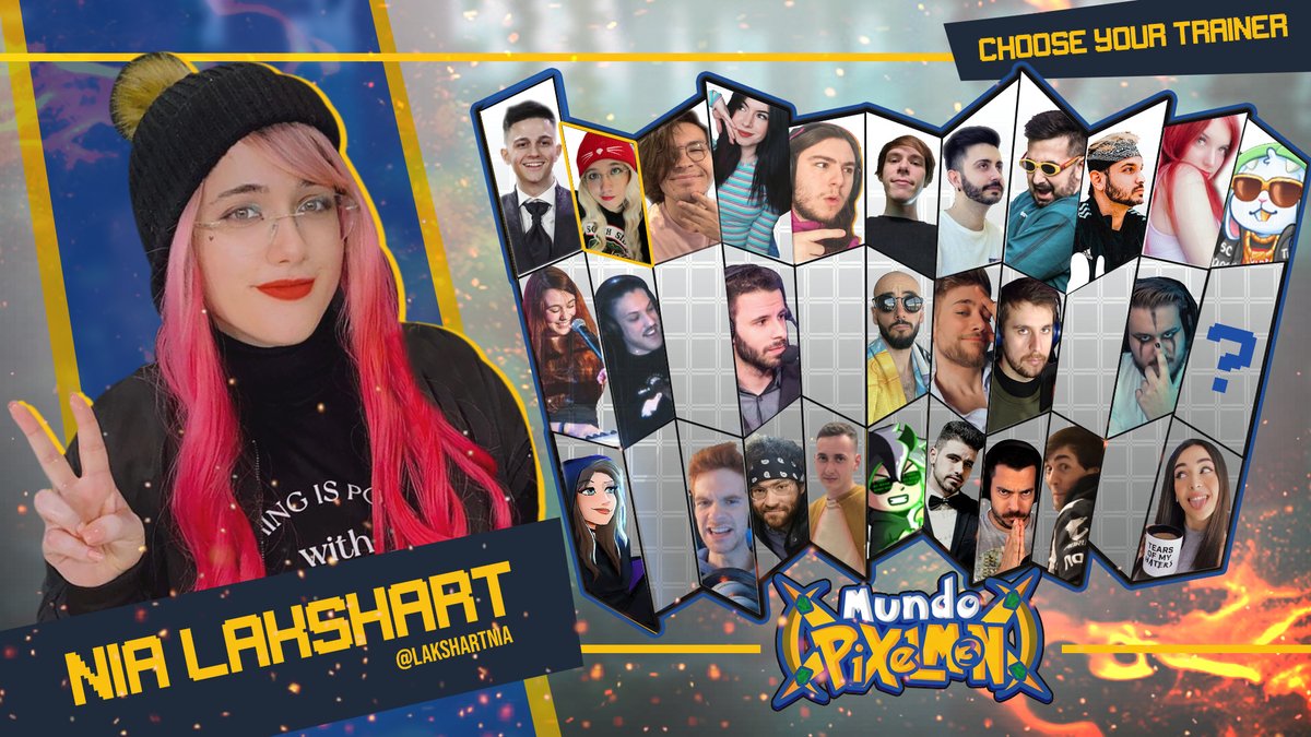¡PARTICIPANTE NÚMERO 27!

La todopoderosa <a href="/LakshartNia/">🌸Nia Lakshart🌸</a> estará en Mundo Pixelmon para ayudar a todo el mundo que se lo pida, pero ojo cuidado porque esta vez va a por todas.

¡BIENVENIDA! nyasu