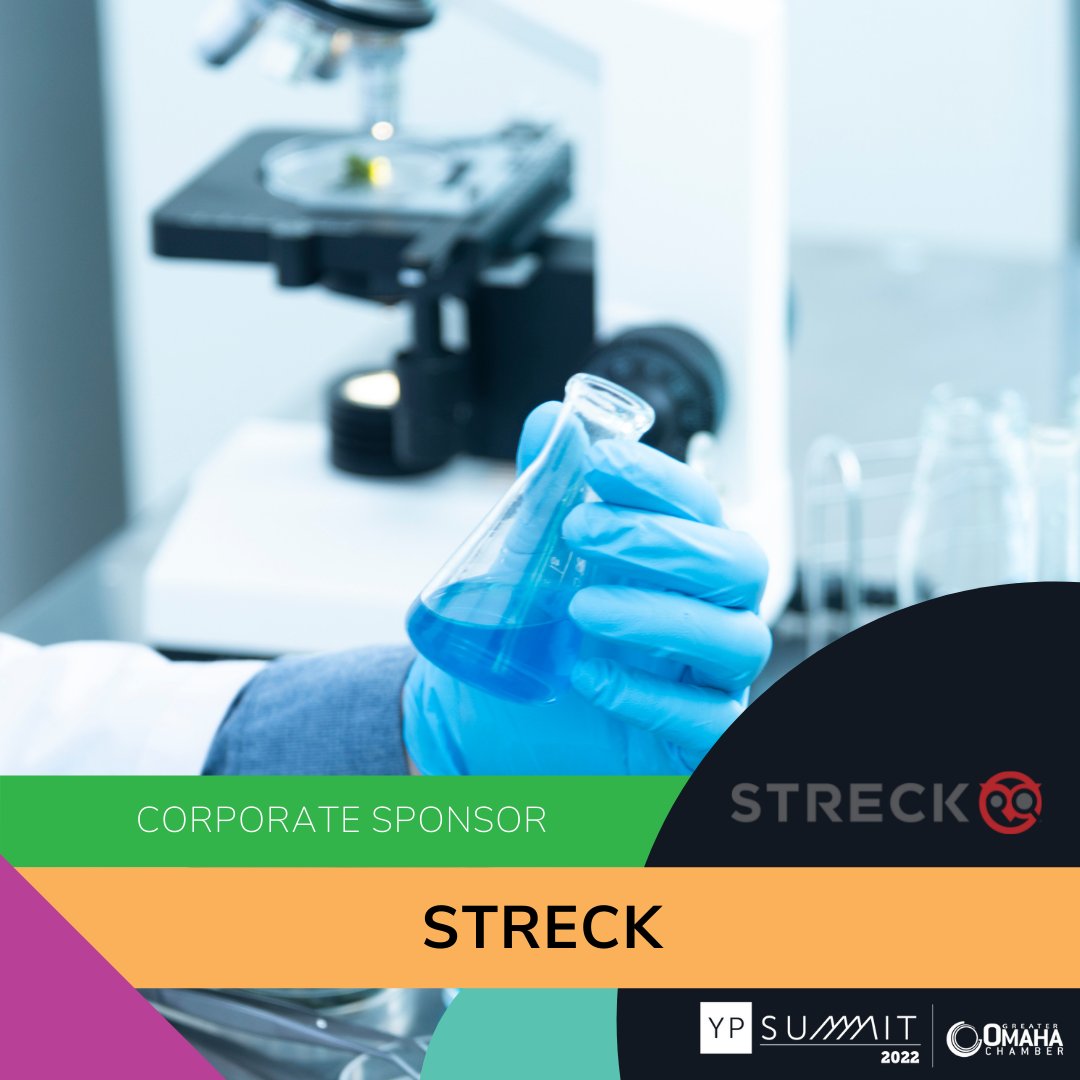 Thank you Streck for being a Corporate Sponsor for the 2022 YP Summit!

Streck has been innovating for clinical labs since 1971, offering many quality services and products.

Info: streck.com

# wesummitomaha #WeDontCoast #OmahaYoungProfessionals #middleofeverywhere