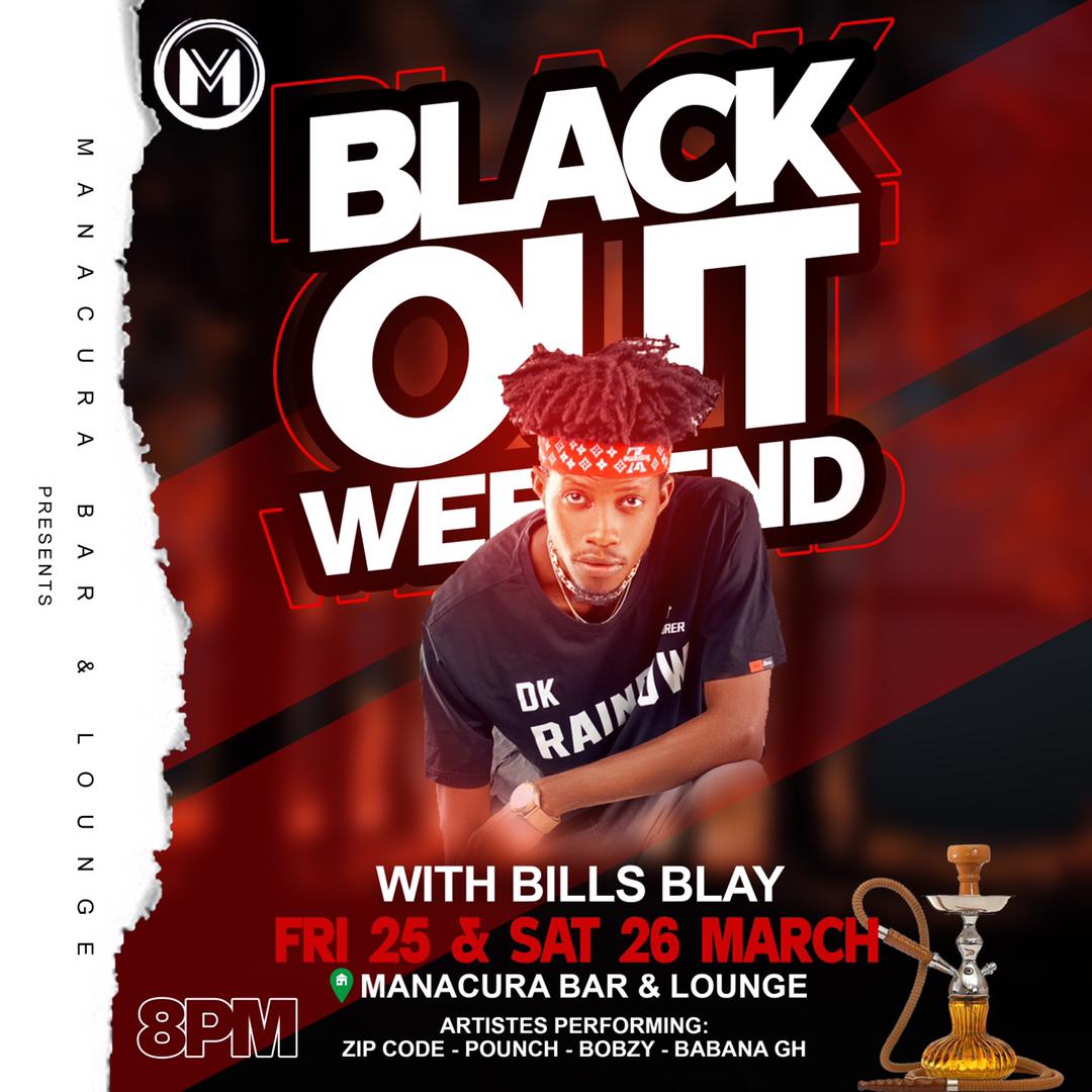 dzasublackgod's tweet photo. Hello Fam, Get Your Dance Shoes On And Let's Boogie! #BlackOutWeekend With @Billzblay Is Here. ๐ฅ๐ฏ.
Artist Performing: Pounch Gh Babana Gh Bobzy
๐ฅ๐
#blackpromos https://t.co/sbMuB1uNOX