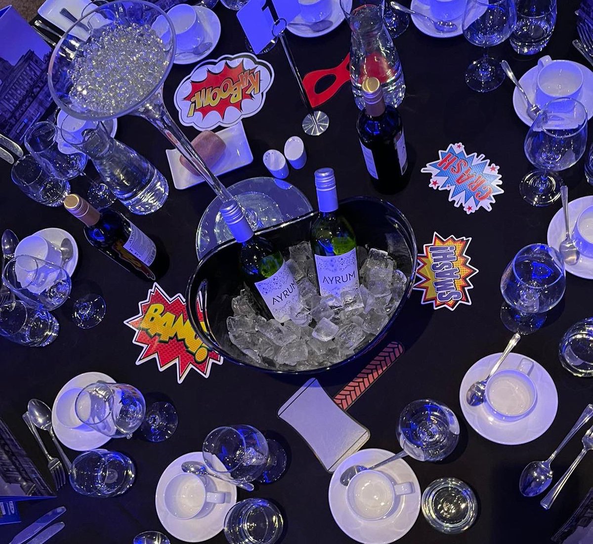 We are all set up and ready for #NHAAwards22 tonight! 🦸‍♂️