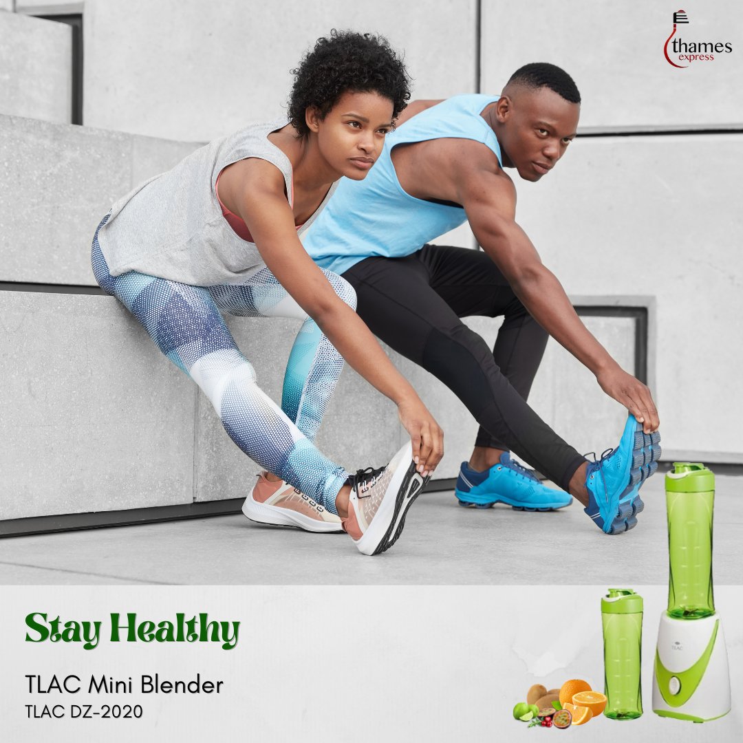 TLAC Mini Blender (TLAC DZ-2020) is great for smoothies, diet shakes & protein. Comes with 0.5 Liters BPA free sports bottle Order yours today for just 2,400/- #ThamesExpress #TLAC #miniblender #livewell #bestbuy #healthy #blender #Nairobi #kenya