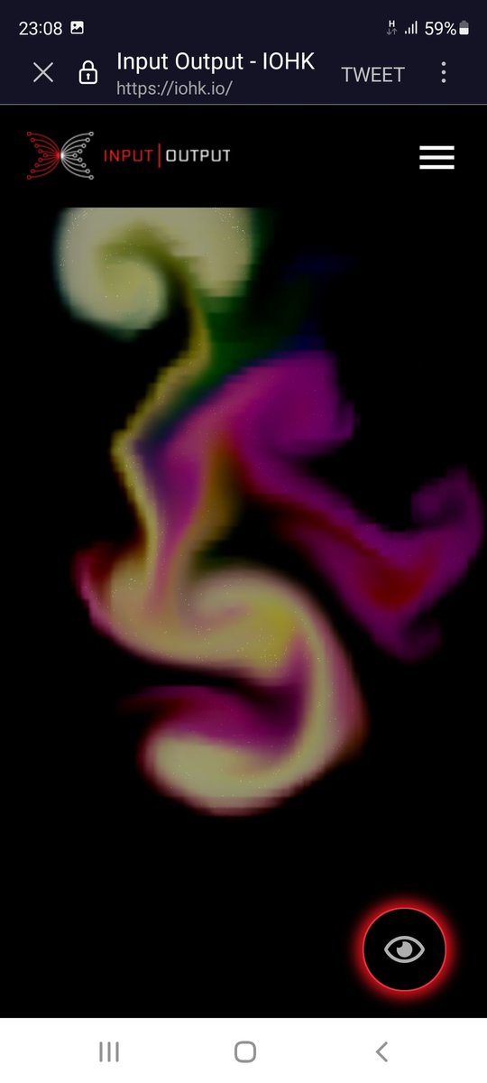 cliz30770's tweet image. What do you see? My first potential #NFT courtesy of #InputOutputHK 😂