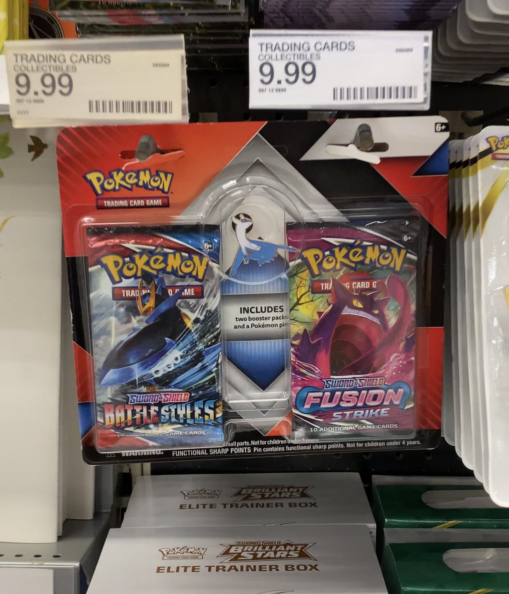 DFWRestock's tweet photo. 🔥DFW RESTOCK🔥

Target off Carrier &amp; I-20 in Grand Prairie, TX. 2pm. 
NEW Arceus Bundle in store + NEW 2 pack blister with pin!  
#DFWRestock #PokemonTCG https://t.co/o8Sn2s9F1V