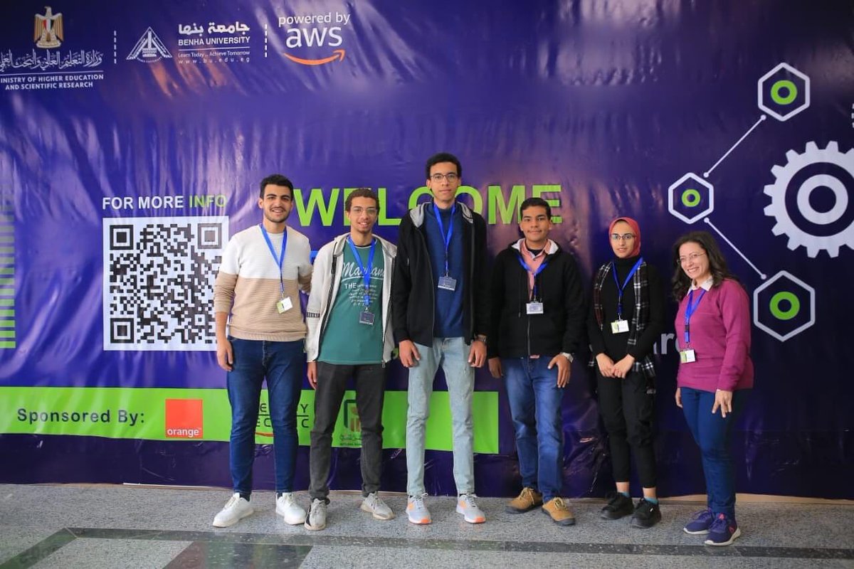 hanan_yousry's tweet photo. Proud to say that our team from FCIS, ASU got shortlisted to the final round of the #SmartCitiesHackathon #SmartSurveillance track. The hackathon is organised and hosted by Benha University! Wish us good luck in the final round 😊 https://t.co/TC4IXLii8x