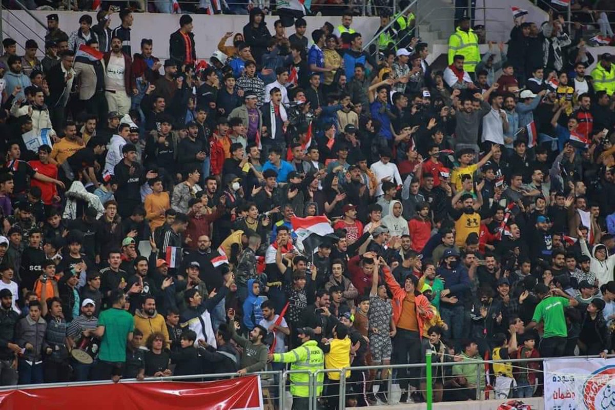 h7asan_'s tweet photo. Despite your dirty policies towards Iraq, the Iraqi people are rejoicing despite your noses.
#FIFAWorldCup 
#FIFA 
 #العراق_الامارات https://t.co/XMYoaHOQ8L
