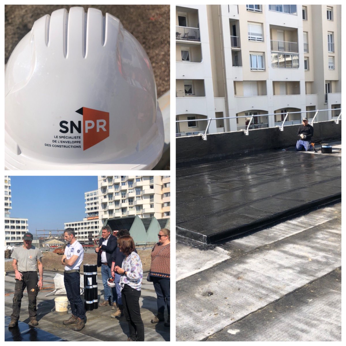 LaureHamon35's tweet photo. Merci à l’entreprise #snpr de nous présenter ses métiers. Besoin de recrutement #etancheur #ite #couvreur venez découvrir cette entreprise #immersion #poleemploi https://t.co/lMJ37NcAYA
