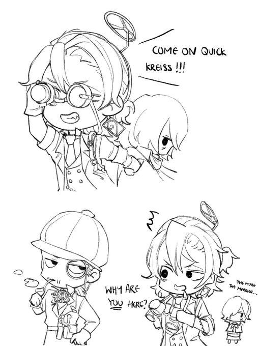 They have to work together sometimes but they don't get along too well most times ww 