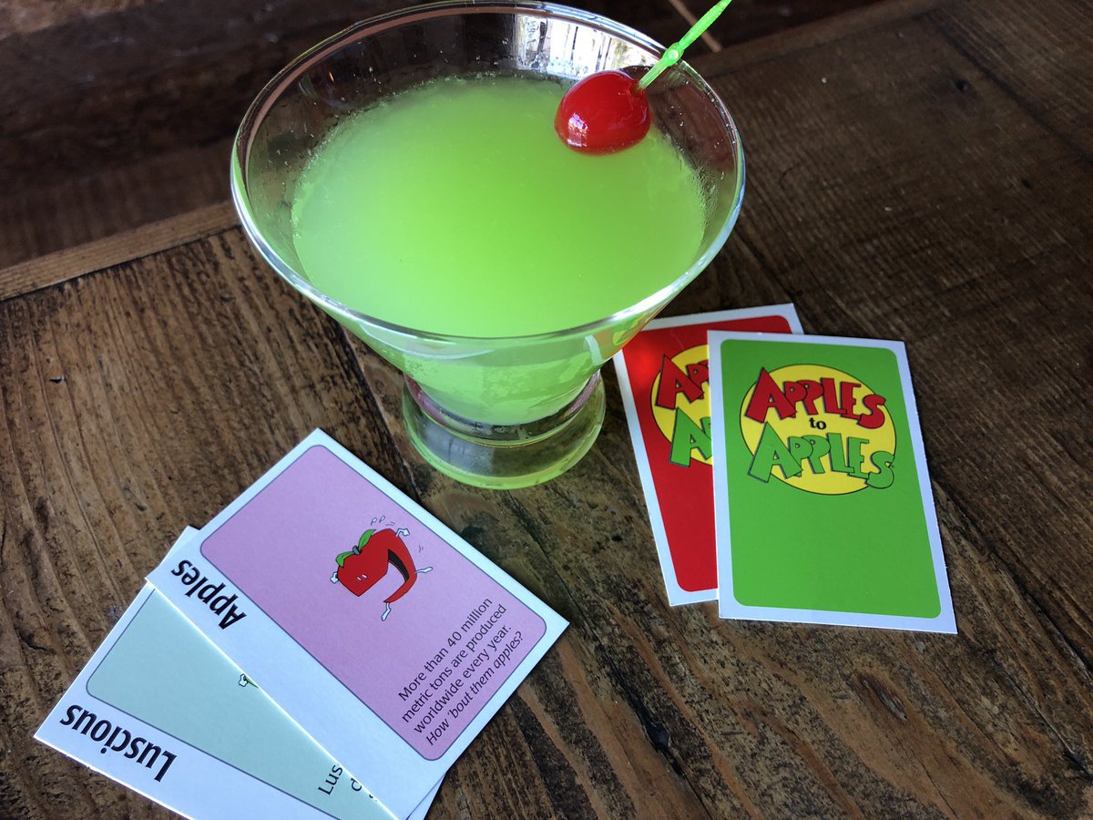 It’s #NationalCocktailDay and we are offering a new one - the Apples to Appletini! A mix of vodka-infused sake, sour apple syrup, and lemon juice! Now available!