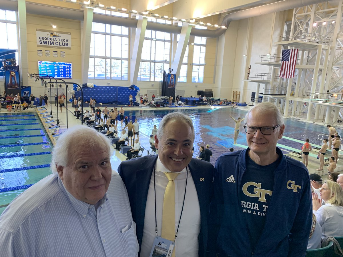 CabreraAngel's tweet photo. Kudos to @GTAthletics, @GTSwimDive and CRC for hosting a terrific NCAA Championship and to the @gtalumni who showed up to support student athletes! https://t.co/TI22AbGRUo