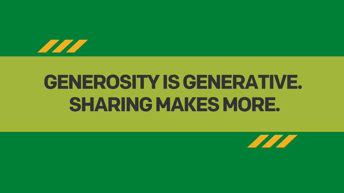 GivingCycle's tweet image. We agree with these words @mackenziescott penned in her June 2021 letter “Seeding by Ceding.”