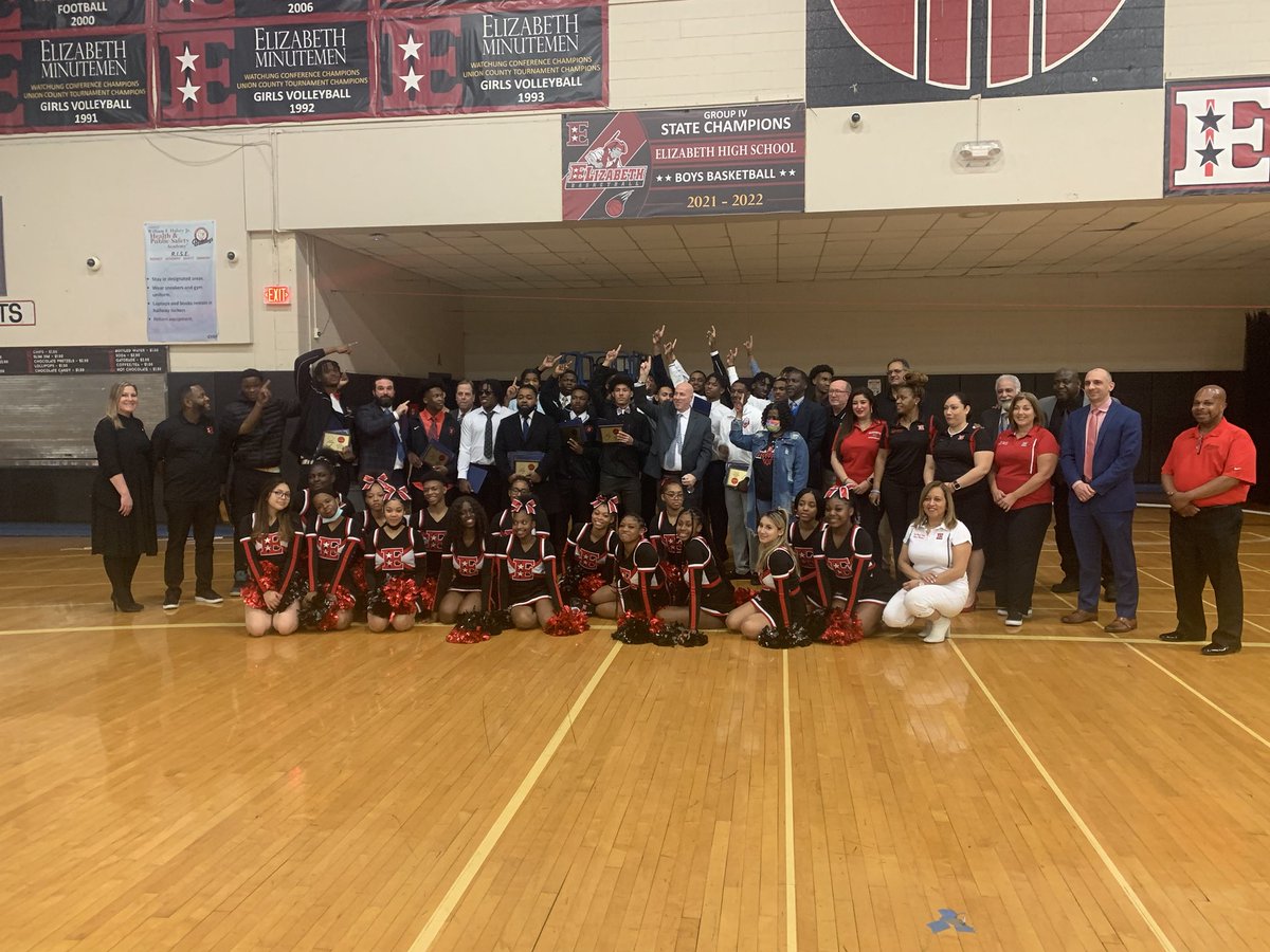 Joe Przytula (@jpatc1) on Twitter photo Congrats <a href="/EPSNJ/">Elizabeth Schools</a> <a href="/coachcolic/">philip colicchio</a> @MinutemenHoops <a href="/ElizabethAthle1/">Elizabeth High School Athletics</a>
Another State Championship Banner!
Well deserved- this was accomplished vs some of the toughest teams in the U.S. Congrats <a href="/EPSNJ/">Elizabeth Schools</a> <a href="/coachcolic/">philip colicchio</a> @MinutemenHoops <a href="/ElizabethAthle1/">Elizabeth High School Athletics</a>
Another State Championship Banner!
Well deserved- this was accomplished vs some of the toughest teams in the U.S.