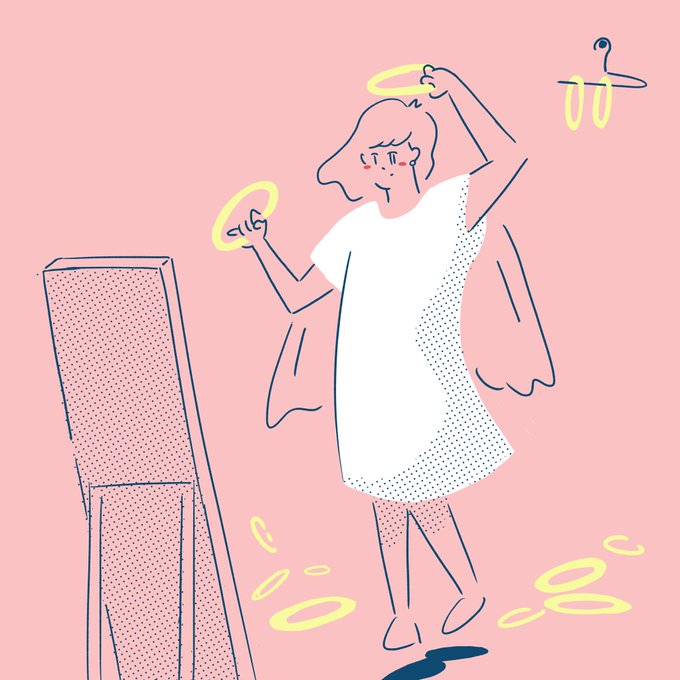 なかなか決まらないのtwitterイラスト検索結果