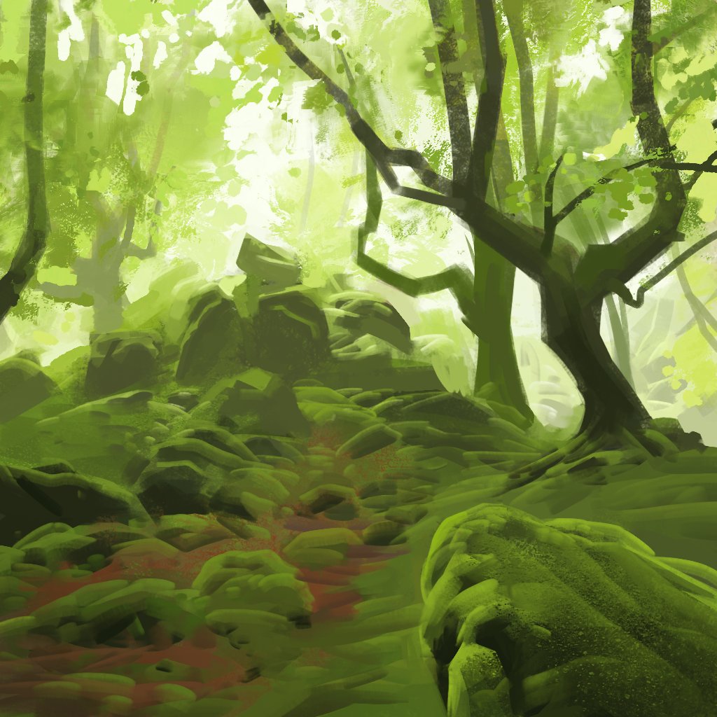 Spoodie8's tweet photo. 20-22 Dailies, Love me some nature! 
#digitalart #study #NatureBeauty https://t.co/fvSRADkbVn