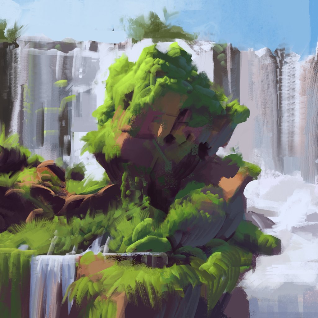 20-22 Dailies, Love me some nature! 
#digitalart #study #NatureBeauty
