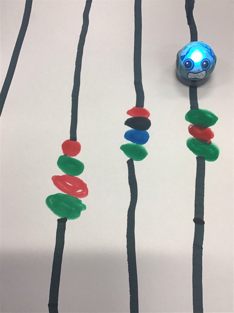 First graders <a href="/JamestownAPS/">Jamestown Elementary</a> examining how objects may have straight, circular, spinning, and back-and-forth motions during @APSscience and learning how computers can be coded to follow directions to move in different ways using <a href="/Ozobot/">Ozobot</a> <a href="/APS_STEM/">APS STEM</a>