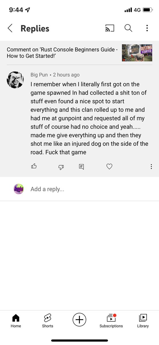 This one got me lol #rust