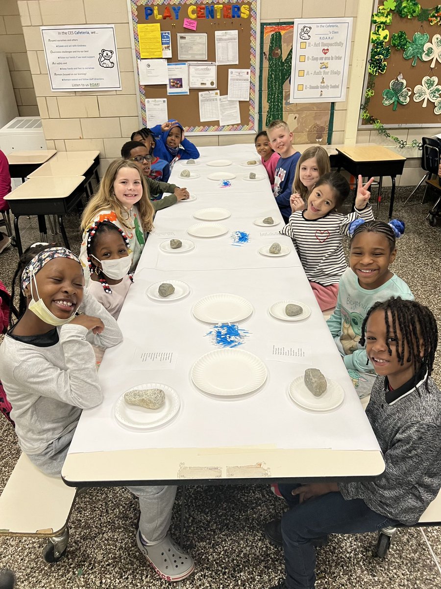 Red House had so much at our house day celebration as we painted kindness rocks! We are so excited to see them displayed around school ❤️ <a href="/CarneyElem/">Carney Elementary</a>
