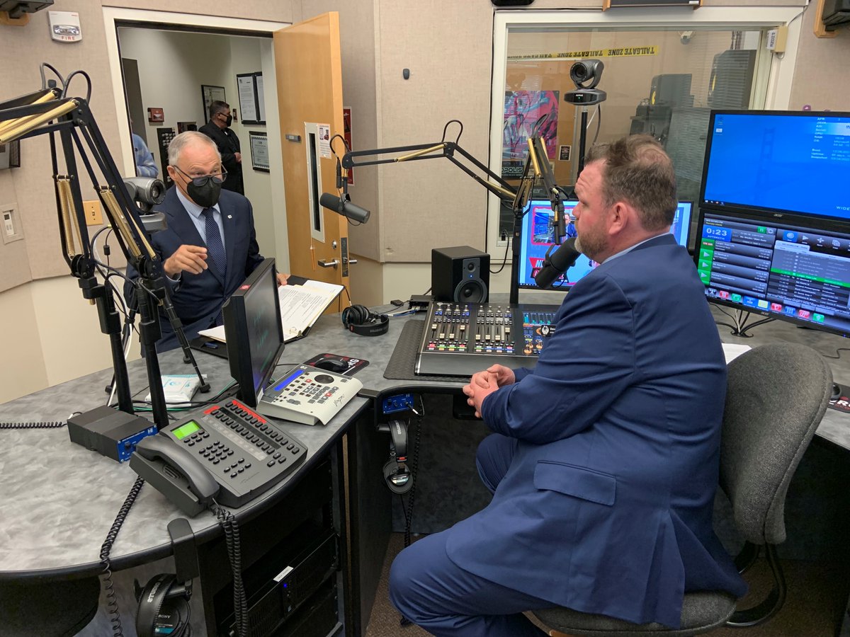 Thanks to <a href="/881TheBurg/">88.1 The ‘Burg</a>, recently named the No. 1 college radio station in America, for having me on today. They may be students still but they’re pros in my book.