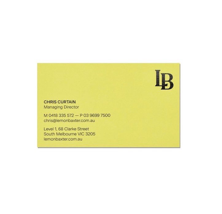 ballanddoggett's tweet image. Business cards for a Lemon Baxter using our Mohawk Superfine Eggshell Ultra White 352gsm, digitally printed and finished with a gloss black foil 

Produced by @wrkwrks 
Client @lemonbaxter 

@mohawkpaper
#mohawkpaper #uncoatedpaper #digitalprinting #graphicdesign #businesscards