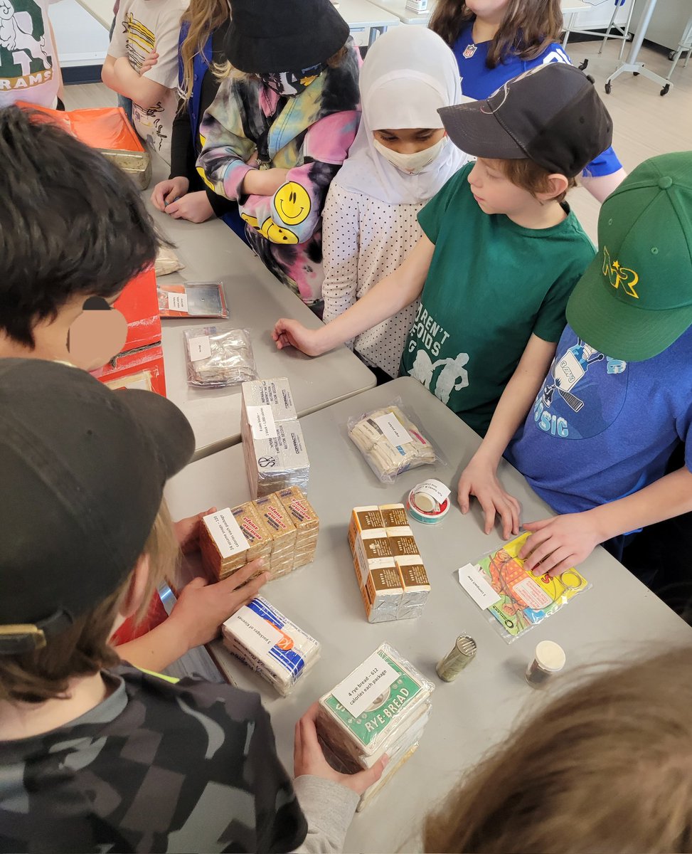 Yesterday, we had @OutdoorEnviroEd come to @PlainsviewSch Grade 5 classrooms to talk about #WildernessSurvival. We are currently reading #Hatchet, so it was so cool to see what is in an airplane survival pack!