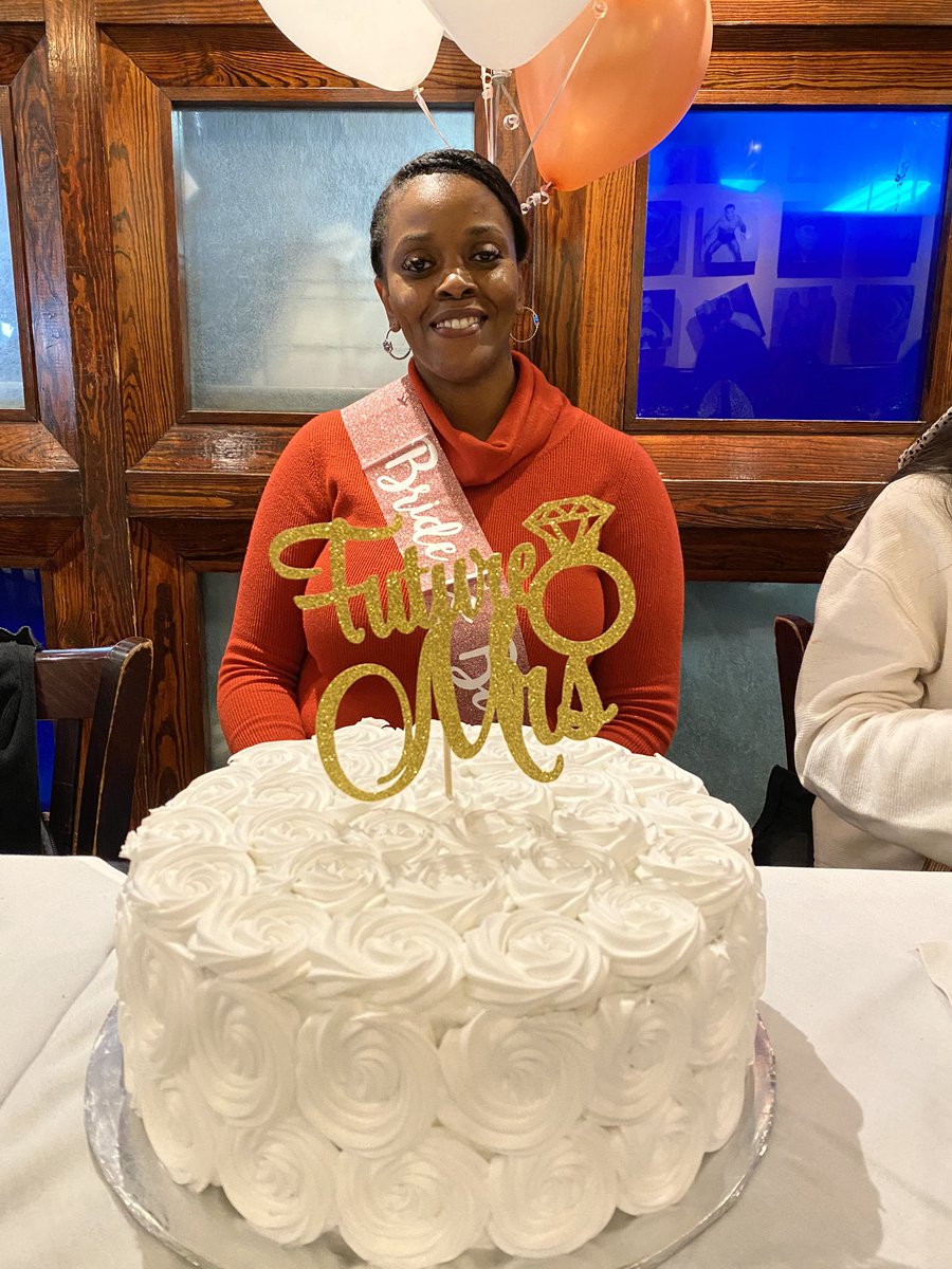 Loved celebrating the Future Mrs 👰🏾‍♀️💍 today! Best wishes A&amp;H ❤️ <a href="/AliciaLGray/">Alicia Gray</a>