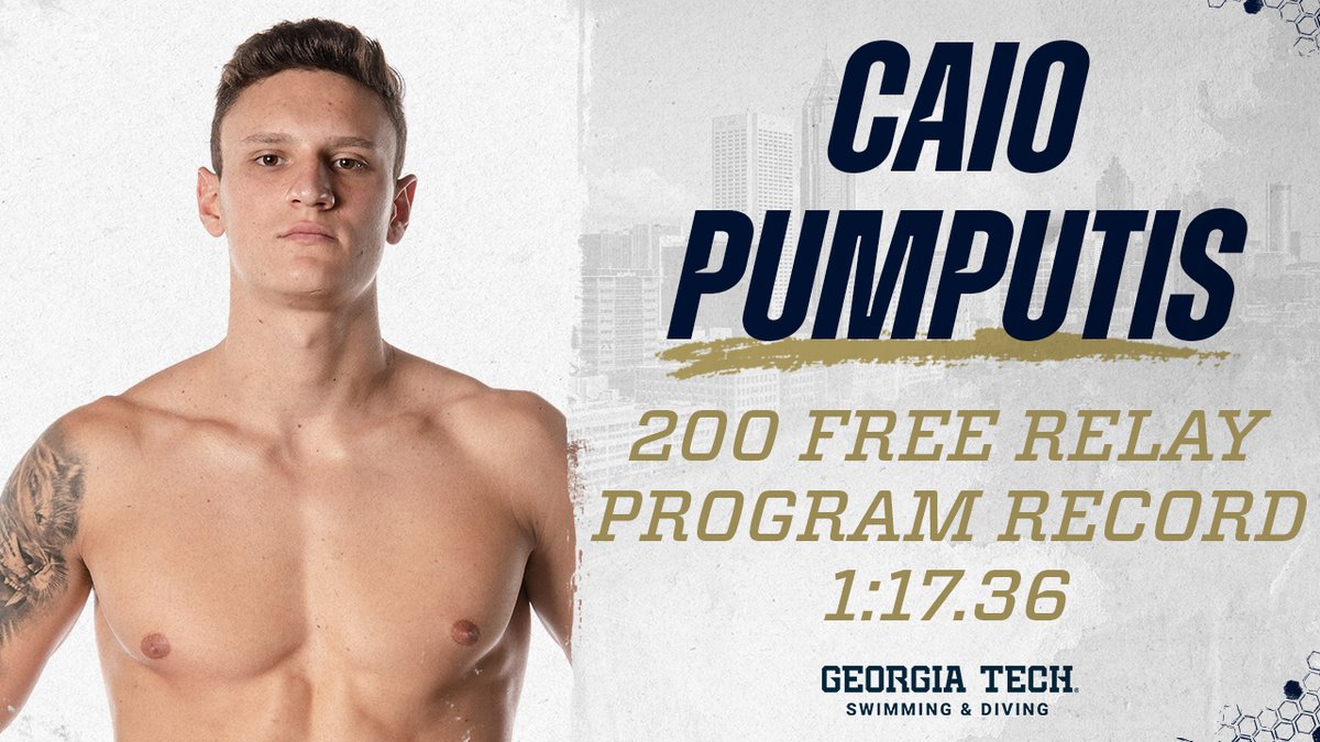 GTSwimDive's tweet photo. 🚨𝙋𝙍𝙊𝙂𝙍𝘼𝙈 𝙍𝙀𝘾𝙊𝙍𝘿🚨

Our 200 free relay was 𝙯𝙤𝙤𝙢𝙞𝙣𝙜 to a new program record tonight!

#TogetherWeSwarm https://t.co/yUbydiRwTW