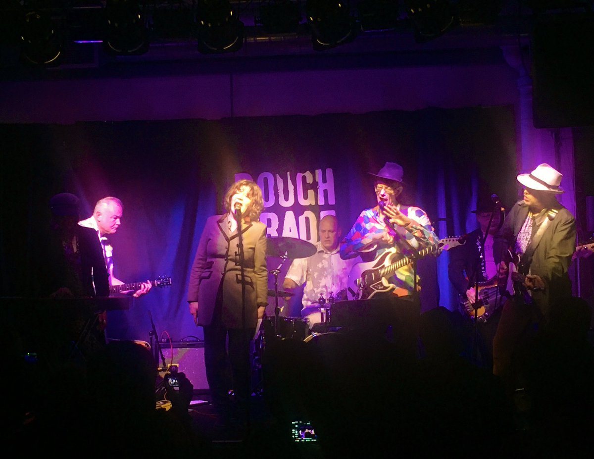Great show @RoughTrade earlier tonight - @JoweHead and friend inc @TheWolfhounds @LukeHaines_News @ginamarybirch keeping the Swell Maps flame alive