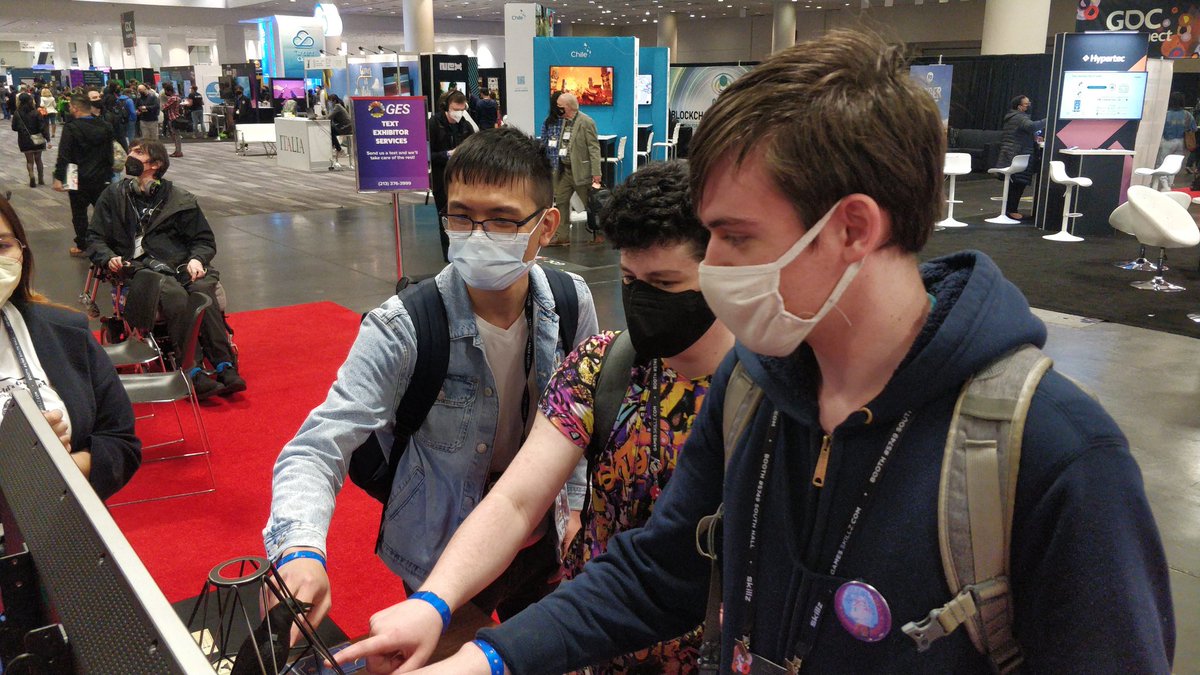 And now, the group with the first perfect clear, getting all 9 of 9 correct at #GDC2022!

#indiedev #indiegame